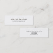 スキニープロフェッショナルクユニークリーブル スキニー名刺 (正面/裏面)