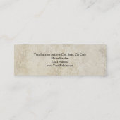 スキニープロフェッショナルユニークストーンウォール スキニー名刺 (裏面)