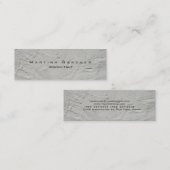 スキニーユニークグモダンレーウォールミニマリスト スキニー名刺 (正面/裏面)