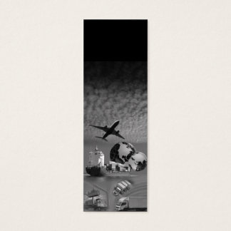 スキニー垂直貨物輸送テンプレートブラック