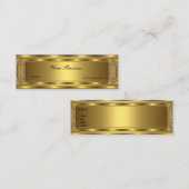 スキニー華美金ゴールドエレガントクラス スキニー名刺 (正面/裏面)