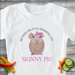スキニー豚Tシャツ Tシャツ
