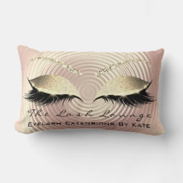 スキニー金ゴールドグリッターピンクメイクアップアイズラッシュスタジオ ランバークッション