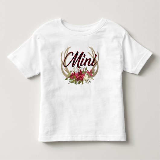 スキニー | Mamaシャツあり トドラーTシャツ (正面)