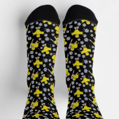 スキヒックパターンソックス ソックス (上部)