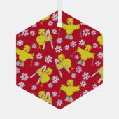 スキヒックパターン ガラスオーナメント (裏面)