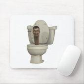 スキビディおもしろいトイレ マウスパッド (マウス)