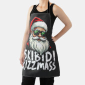 スキビディおもしろいリッツマス元アルファスラングのクリスマス エプロン (インサイチュ)