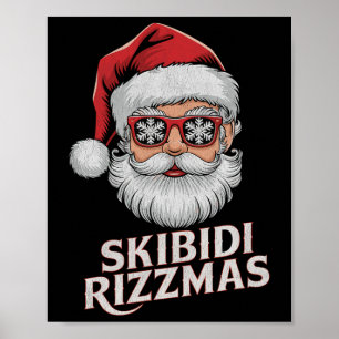 スキビディリッツマスクリスマスサンタクロースメリーリズM ポスター