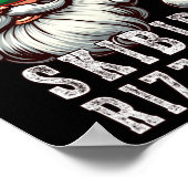 スキビディリッツマスクリスマスサンタクロースメリーリズM ポスター (角)