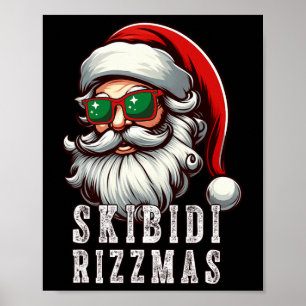 スキビディリッツマスクリスマスサンタクロースメリーリズM ポスター