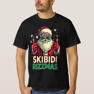 スキビディリッツマスクリスマスサンタクロースCharismas Tシャツ