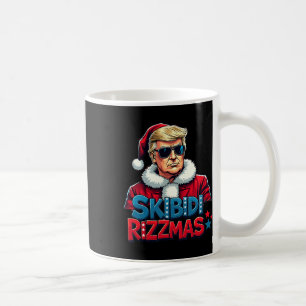 スキビディリッツマスクリスマスリズサンタクローストランプS コーヒーマグカップ
