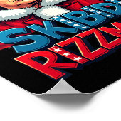 スキビディリッツマスクリスマスリズサンタクローストランプS ポスター (角)