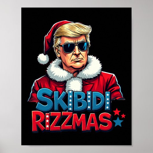 スキビディリッツマスクリスマスリズサンタクローストランプS ポスター (正面)