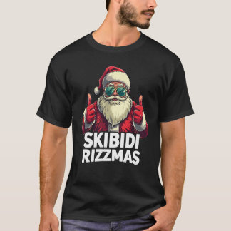 スキビディリッツマスクリスマスリズサンタ Tシャツ