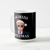 スキビディリッツマスクリスマ再素晴らし度クリスマス コーヒーマグカップ (正面左)