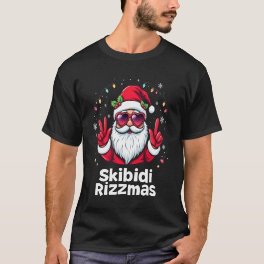 スキビディリッツマスサンタクリスマスパーティー Tシャツ (正面)
