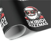 スキビディリッツマスサンタクリスマスリザーズクリスマスズホリデー ラッピングペーパー (ロールコーナー)