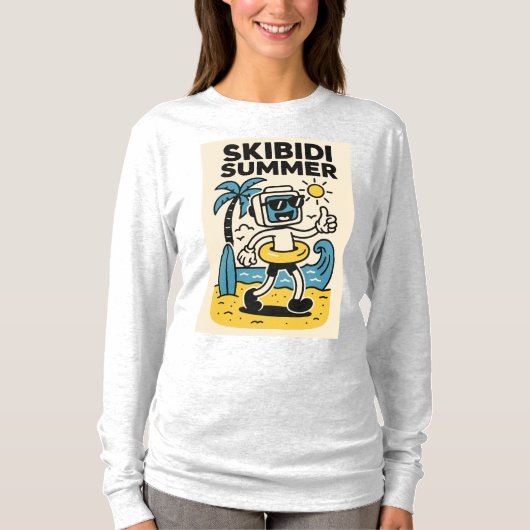 スキビディ夏 Tシャツ (正面)