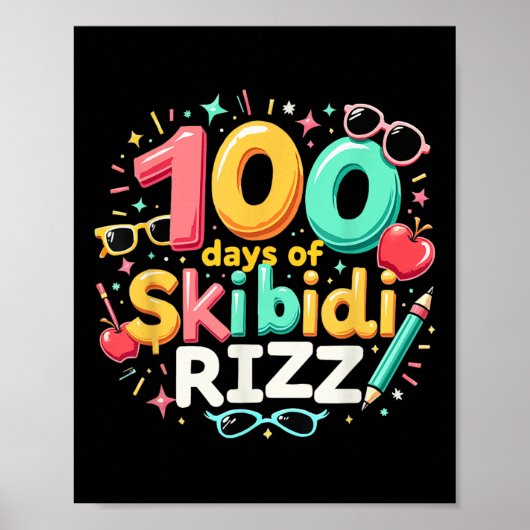 スキビディ・リザーズの100日100日目の子供 ポスター (正面)