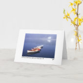 スキフおよびボートハウス カード (黄色い花)