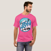 スキホース – ブルースキー Tシャツ (正面フル)