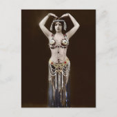 スキムピーなエジプトの衣装 ポストカード (正面)