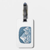 スキモライフ ラゲッジタグ (裏面縦)