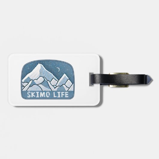 スキモライフ ラゲッジタグ (裏面横)