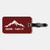 スキモ、稼ぐ ラゲッジタグ (裏面横)