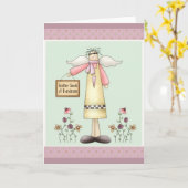 スキャッターシーズフレンドシップソフトプリムグリーティングカード カード (黄色い花)