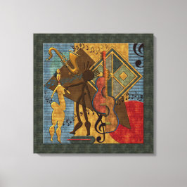 スキャットマスタズジャズシリーズキャンバスプリント キャンバスプリント