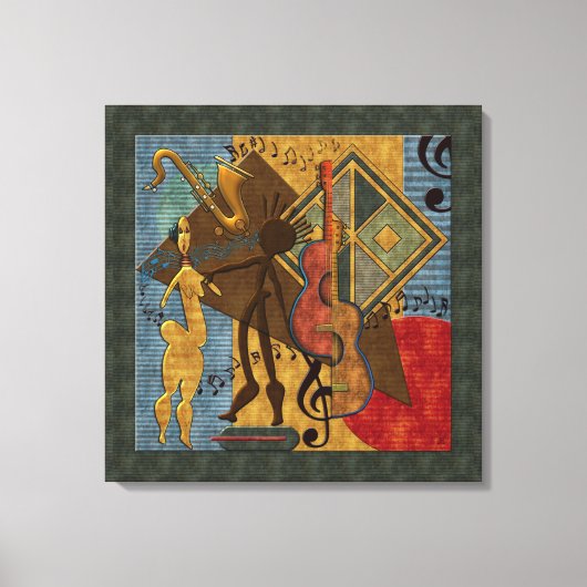 スキャットマスタズジャズシリーズキャンバスプリント キャンバスプリント (正面)