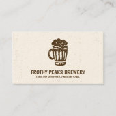 スキャナブルQRブルワリー 名刺 (正面)