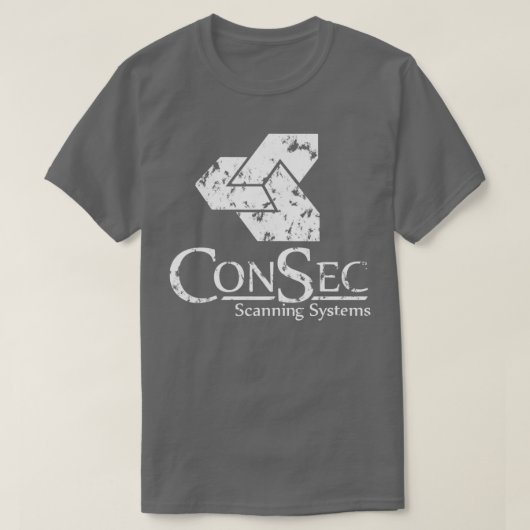 スキャナConsecスキャニングシステム Tシャツ (デザイン正面)