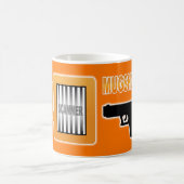 スキャマーのマグショット コーヒーマグカップ (中央)