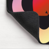 スキャロップ子猫- マウスパッド (コーナー)