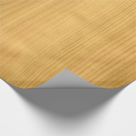 スキャンされたアメリカ人のCherrywoodのベニヤのWoodgrainを実在して下さい ラッピングペーパー (角)