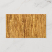 スキャンされたサンドミンゴのシタンのベニヤのWoodgrainを実在して下さい 名刺 (裏面)