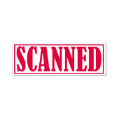 スキャンしたBusiness Officeフレームシンプル付きキーワード セルフインキングスタンプ (デザイン)