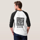スキャンしてねTシャツ Tシャツ (裏面フル)