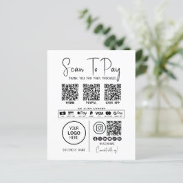 スキャンしてビジネスQrコード支払ブラックをモダン支払う