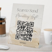 スキャンしてマネタリーギフトのペデスタル記号を送信 台座サイン (インサイチュ)