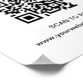 スキャンしてロゴを支払うBusiness Company 企業の ポスター (角)