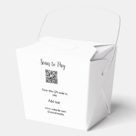 スキャンして支払いスキャンQRコード追加Webサイト電子メール詳細 フェイバーボックス