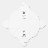 スキャンして支払いスキャンQRコード追加Webサイト電子メール詳細 フェイバーボックス (見開き)