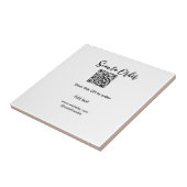 スキャンして注文スキャンQRコード追加Webサイトの電子メール タイル (側面)