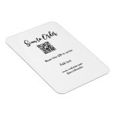 スキャンして注文スキャンQRコード追加Webサイトの電子メール マグネット (右側)