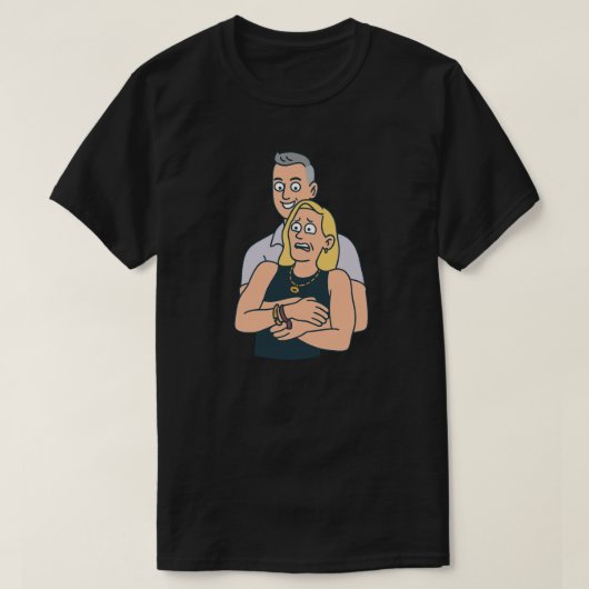 スキャンダル天文学者CEO アンディ・バイロン Tシャツ (デザイン正面)